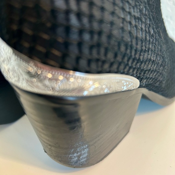 Jeffery Campbell suede snake boots sz 7 - Picture 2 of 9